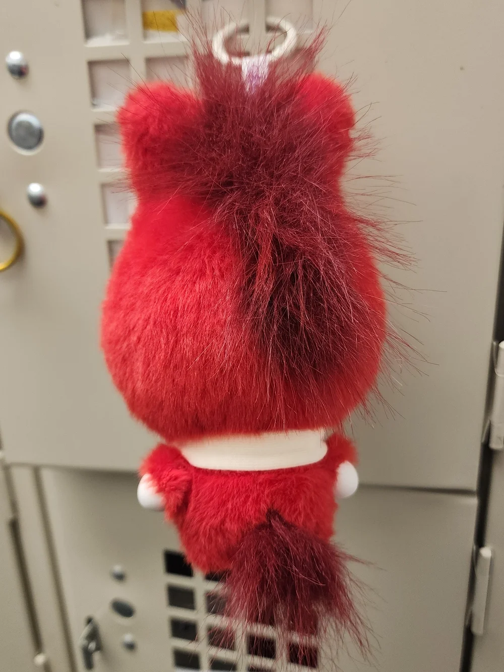 GANSO Red Horse Zodiac Plush Keychain